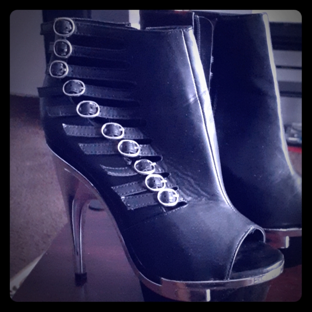 Black heels